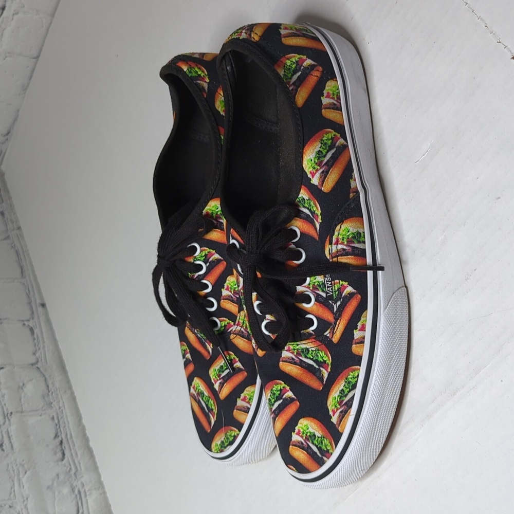 Vans hamburger canvas sneakers